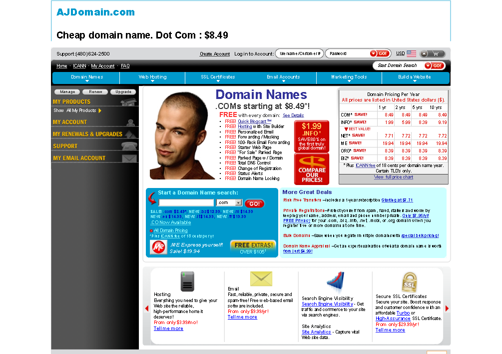 ajdomain cheap domain name cheap hosting รูปที่ 1
