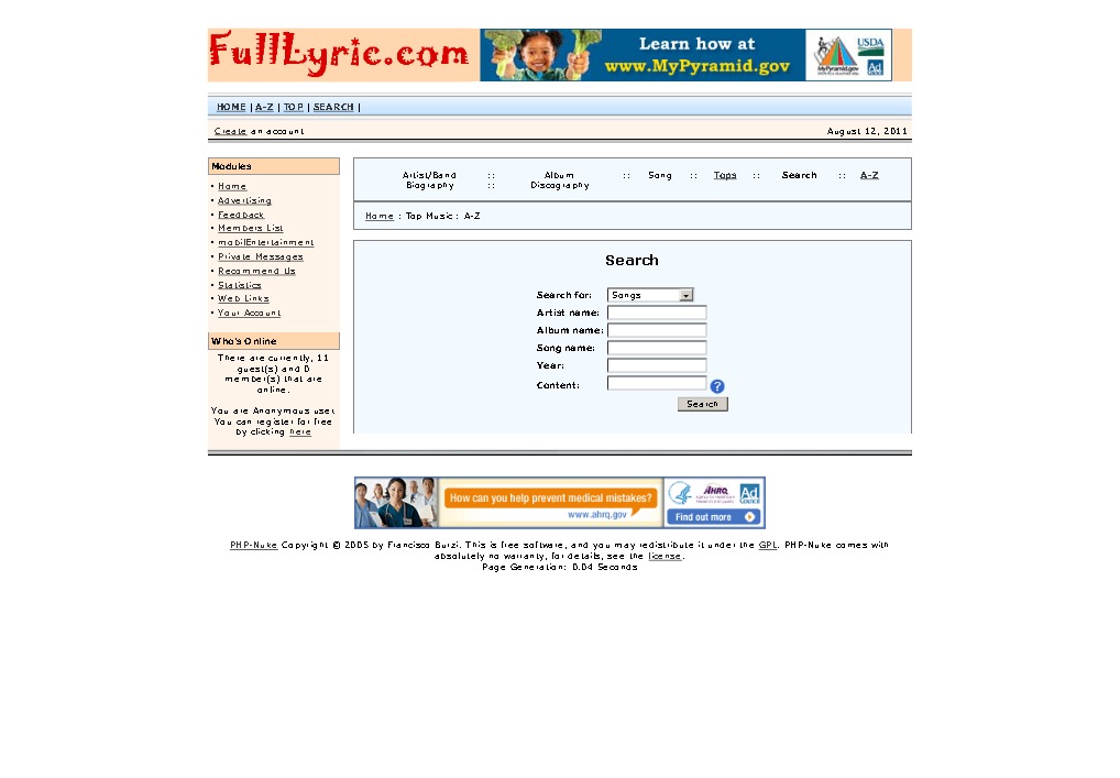 fulllyric.com รูปที่ 1