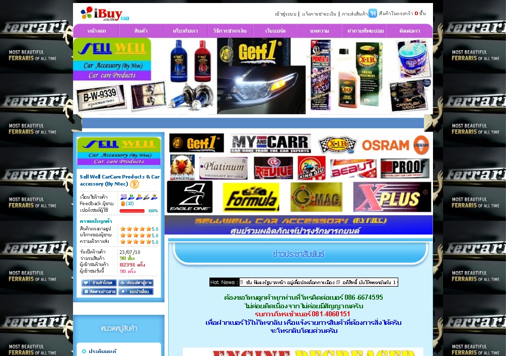 SellWell Car Care Products รูปที่ 1