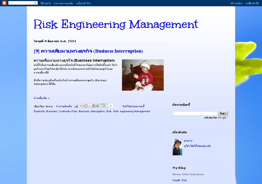 Risk Engineering Management รูปที่ 1
