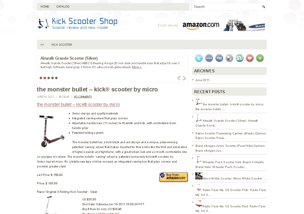 kick scooter shop รูปที่ 1