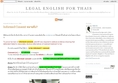 Legal English for Thais