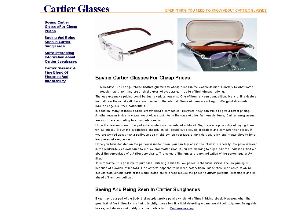 cartier glasses - everything you need to know about cartier glasses. รูปที่ 1