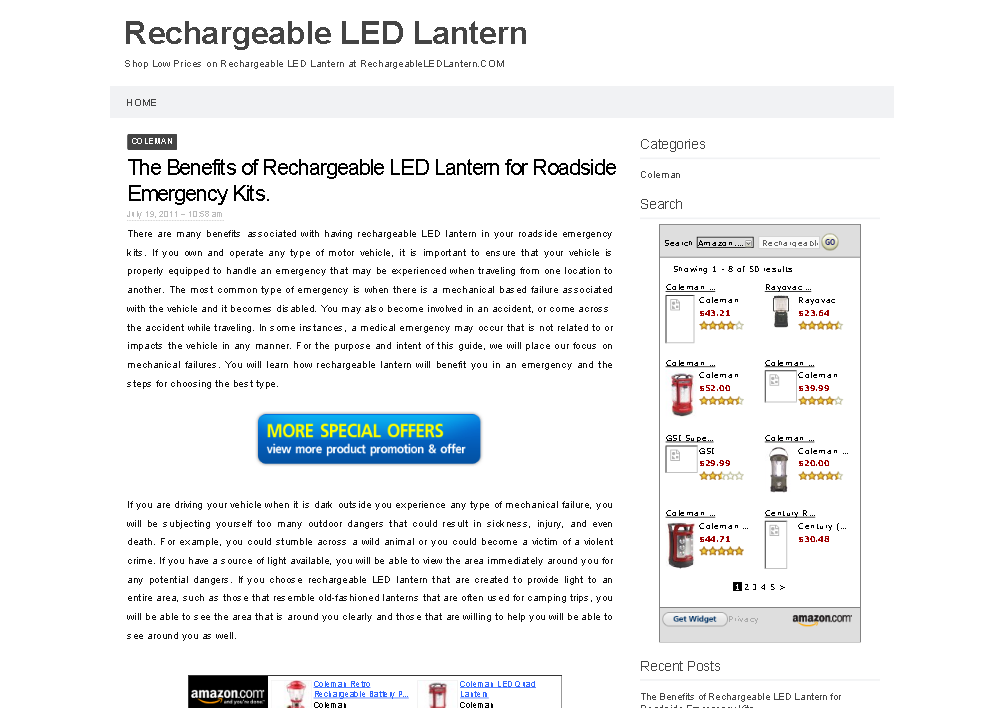 rechargeable led lantern for camping รูปที่ 1