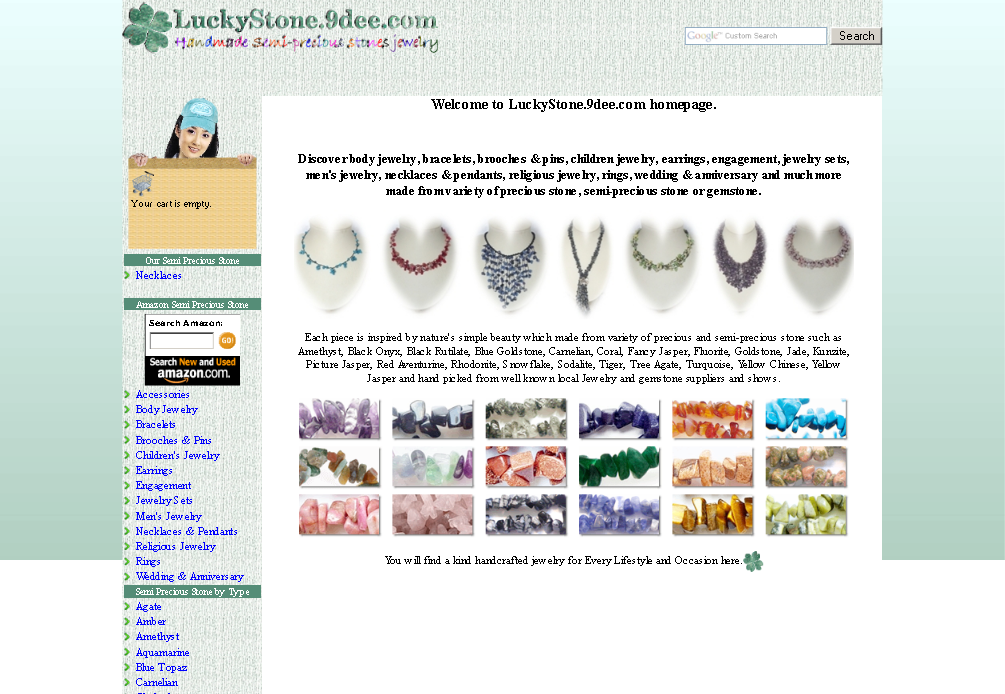 handmade precious stone jewelry, semi-precious stone jewelry, handcrafted gemstone jewellery รูปที่ 1