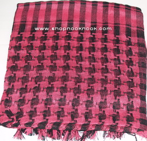 ผ้าพันคอขายส่ง 50 บาทจัดส่งฟรี www.shopnooknook.com รูปที่ 1