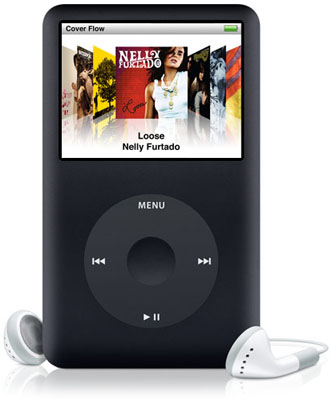Apple iPod classic 160 GB Black (7th Generation) NEWEST MODEL รูปที่ 1