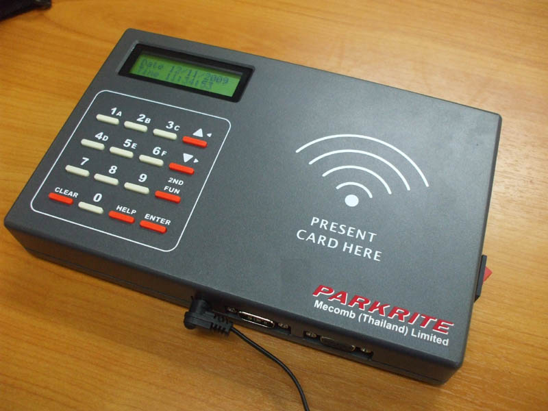RFID DATA STAMP เครื่องอ่าน และ บันทึกข้อมูลลง บัตร  RFID รูปที่ 1