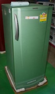 ตู้เย็น Hitachi สีเขียว ราคา 5,990 บาท รูปที่ 1