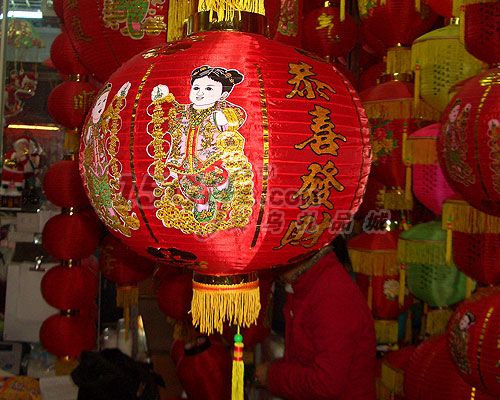 จัดจำหน่ายโคมจีนหรือเต็งลั้ง(chinese lantern) , หงเติงหลง หรือโคมไฟสีแดง  รูปที่ 3