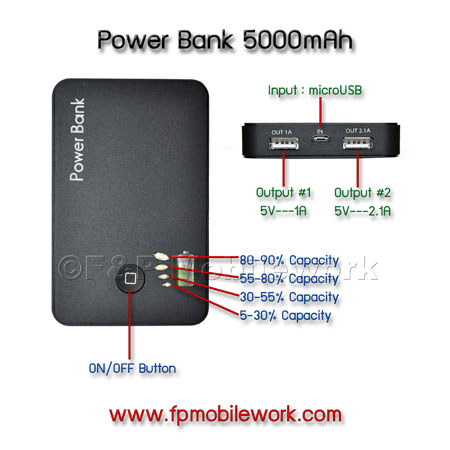 ลดราคาถูกสุดๆ! ที่ชาร์จแบตสำรองพกพาเดลล์ สตรีค Dell Streak 5 7 Tablet Portable Charger รูปที่ 1