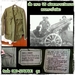 รูปย่อ เสื้อทหาร US.Army แท้ ใส่ใช้ในสมัยสงครามเวียดนาม  กระเป๋าเฉียง *Dead Stock รูปที่2