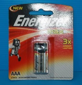 ถ่าน Energizer max 3X ราคา 35 บาท รูปที่ 1