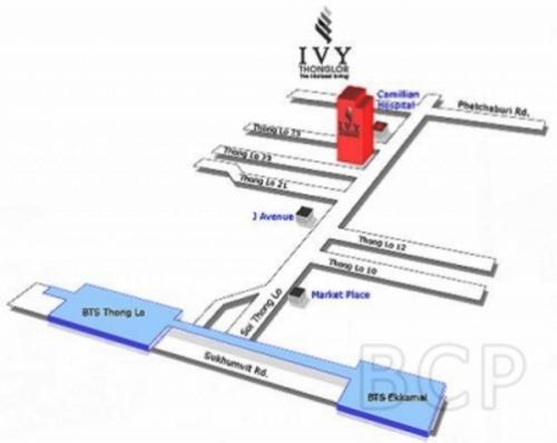 Ivy Thonglor: 2 BR + 2 Baths, 86 Sq.m, 9th fl for Sale รูปที่ 7