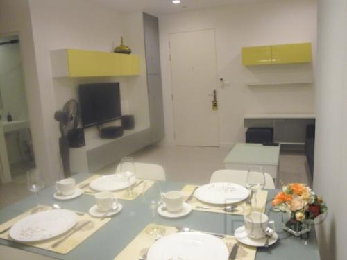 The Room Ratchada-Ladprao: 2 BR + 1 Bath, 61 Sq.m, 10th fl for Rent รูปที่ 1