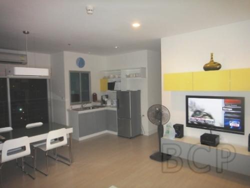 The Room Ratchada-Ladprao: 2 BR + 1 Bath, 61 Sq.m, 10th fl for Rent รูปที่ 2