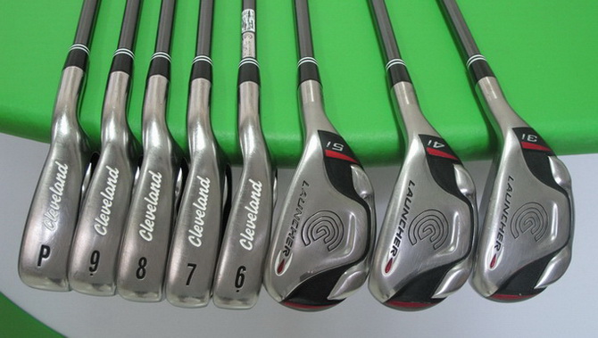 CLEVELAND LAUNCHER 2009 IRONS 3-5 HYBRIDS, 6-PW REGULAR Graphite  รูปที่ 3