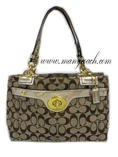 กระเป๋า COACH penelope signature turnlock carryall #16540 ราคา : 6,900