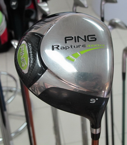 PING RAPTTURE URE 460CC 9* DRIVER ALDILA NVS 65 STIFF มี Cover  รูปที่ 3