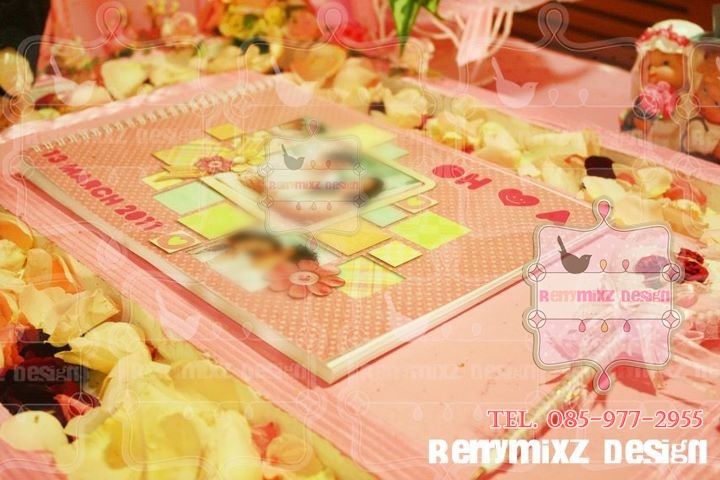 สมุดอวยพรแต่งงาน,สมุดประสาทพรงานแต่งงาน ออกแบบใหม่ ในแบบคุณเอง รูปที่ 7