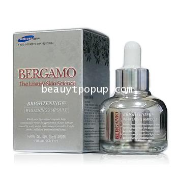 Bergamo The Luxury Skin Science BrighteningEX Whitening Ampoule 30ml เบอร์กาโม่ สูตรใบหน้ากระจ่างใส  รูปที่ 1