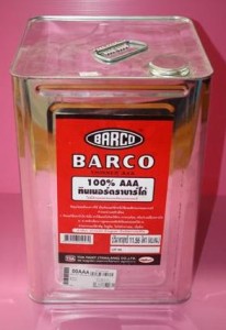 ทินเนอร์ Barco – AAA ปี๊บ ราคา 670 บาท รูปที่ 1