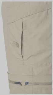 ขายกางเกง The North Face Women's Horizon Valley Convertible Pants สำหรับ hiking/treking รูปที่ 4