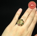 รูปย่อ แหวนนพเก้าไหมทอง งานสวยมาก สีสวย นน. 7.02 g  รูปที่2