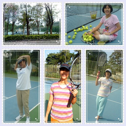 รับสอนเทนนิส สำหรับผู้ใหญ่วัยทำงาน (089-4848436) จุฬา,อารีย์, สะพานควายและนอกสถานที่ สนามเทนนิสบรรยากาศร่มรื่น รูปที่ 1