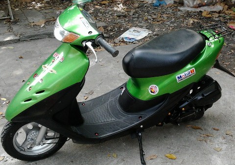 ((( ขายแล้วคับ 22-12-54 ))) ขายรถป๊อบ HONDA DiO ZX AF34 สีเขียว สวยสวย สภาพดีพร้อมใช้งานได้เลยคับ  รูปที่ 1
