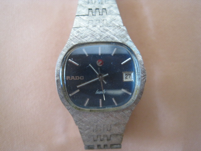 RADO GAZELLE AUTOMATIC LADY จอทีวี หน้าน้ำเงิน  รูปที่ 1