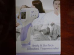 Hot!!! เครื่องวัดวัดอุณหภูมิ ในร่างกาย หน้าผาก สำหรับมนุษย์2in1 Body & Surface Thermometer human Forehead รูปที่ 1