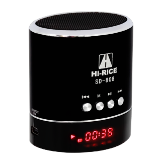 ขาย Mini Speaker ยี่ห้อ Hi-Rice รุ่น SD-808 เสียงดีมาก เทียบเท่าเครื่องเสียงชั้นนำ ต้องการขายส่ง รูปที่ 1