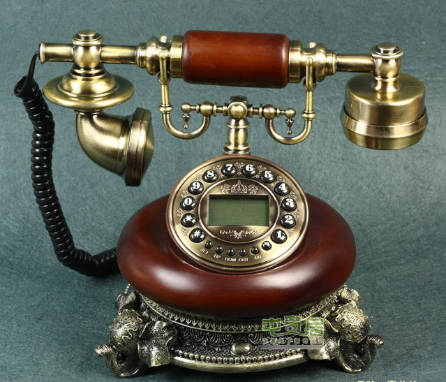 โทรศัพท์ vintage phone style บ้านแบบโบราณตกแต่งบ้านให้สวยสไตล์วินเทจ รูปที่ 1