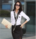 เสื้อเชิ้ตทำงานผู้หญิง shrit style2012 ผ้าคุณภาพ สวยมาก อินเทรนด์เกาหลี
