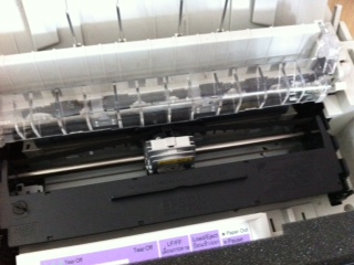ขายด่วน Printer EPSON LQ300 ll มือสอง สภาพใหม่ 100% รูปที่ 2