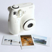 รูปย่อ Fuji mini instax กล้องโพลารอยด์ สีขาวราคาถูกสุดๆๆๆ รูปที่1