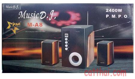 ขาย ซัฟวูฟเฟอร์ ยี่ห้อ Music DJ M-A8 รูปที่ 1
