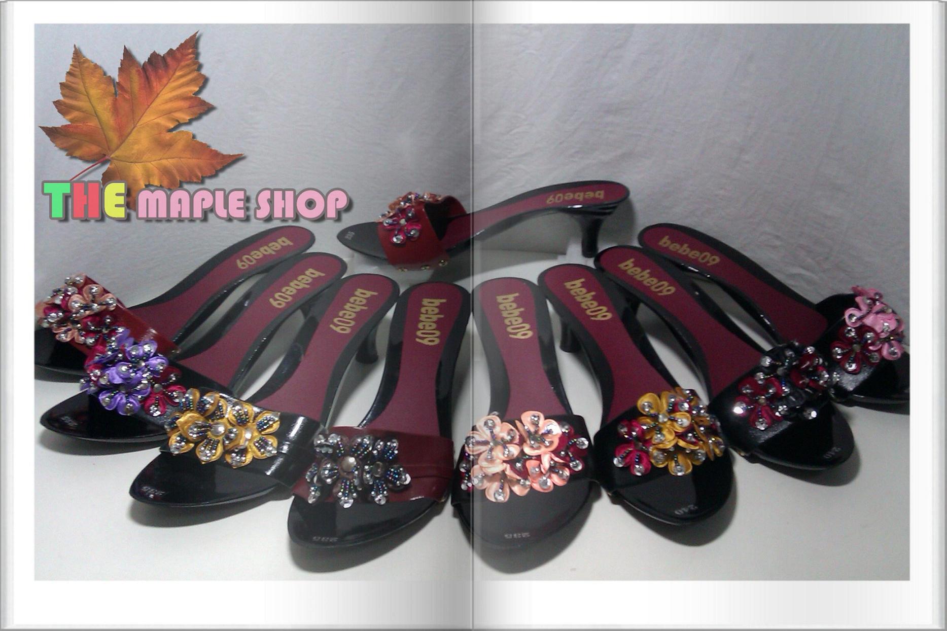 [The Maple Shop] ขายรองเท้าแฟชั่นผู้หญิง มีหลายแบบ ลองเข้ามาเลือกดู รูปที่ 1