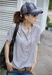 รูปย่อ เสื้อเชิ้ตผู้หญิงแขนสั้น สวยไม่ซ้ำแบบใคร www.lotusnoss.com ใส่สบายสไตล์แฟชั่นเกาหลี รูปที่2