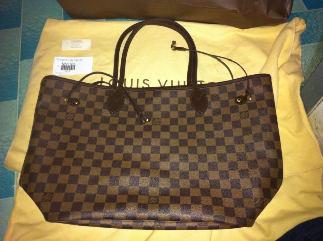 กระเป๋าหลุยส์ Neverfull Damier รูปที่ 1