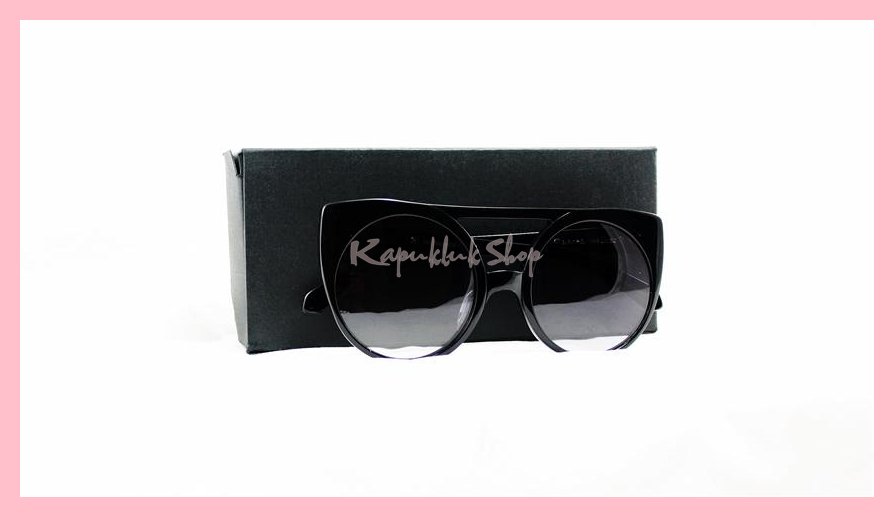 แว่น Karen Walker Sunglasses The Village - Black เกรดมิเรอร์ รูปที่ 7