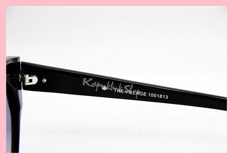 แว่น Karen Walker Sunglasses The Village - Black เกรดมิเรอร์ รูปที่ 5
