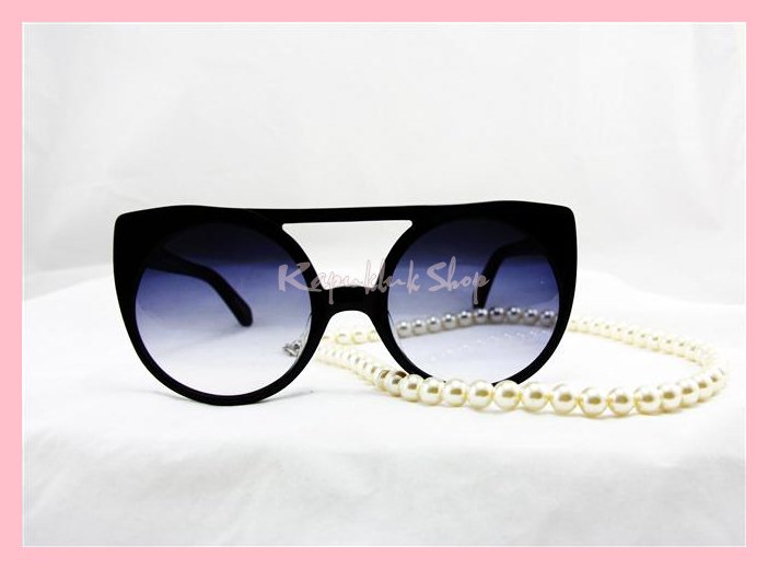แว่น Karen Walker Sunglasses The Village - Black เกรดมิเรอร์ รูปที่ 3