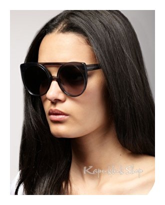 แว่น Karen Walker Sunglasses The Village - Black เกรดมิเรอร์ รูปที่ 2
