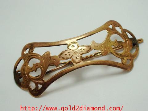 Prima gold ทอง99.99 เข็มกลัดติดเสื้อ ลายดอกไม้ นน.17.41 g รูปที่ 5