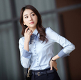 เสื้อเชิ้ตทำงานผู้หญิง สวยแฟนชอบ อินเทรนด์เกาหลี www.beaunat.com