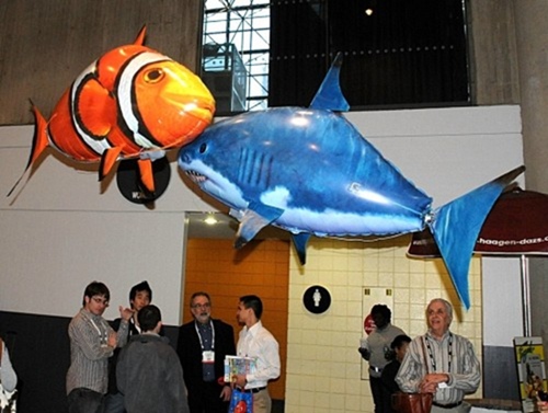 Air Ranger ปลาบอลลูนบังคับบินได้ (Air Swimmer) ของเล่น RC รุ่นใหม่คุณภาพดีกว่าเดิม รูปที่ 4