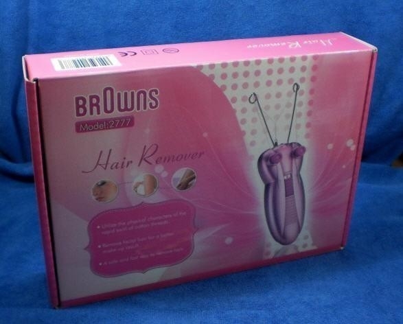 Browns Hair Remover Model 2777 เครื่องมือถอนขน กำจัดขน ระบบไฟฟ้า รูปที่ 5