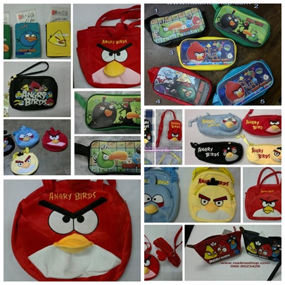 กระเป๋า Angry Birds หลาย Size หลายแบบ คะ  รูปที่ 1